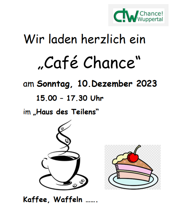 Plakat Café Chance
